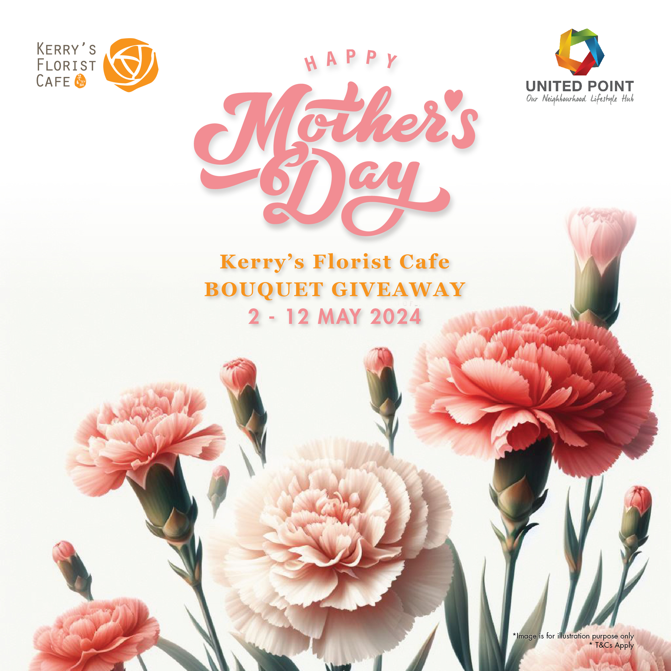Mother’s Day Flowers Bouquet Giveaway (02 – 12 May 2024)