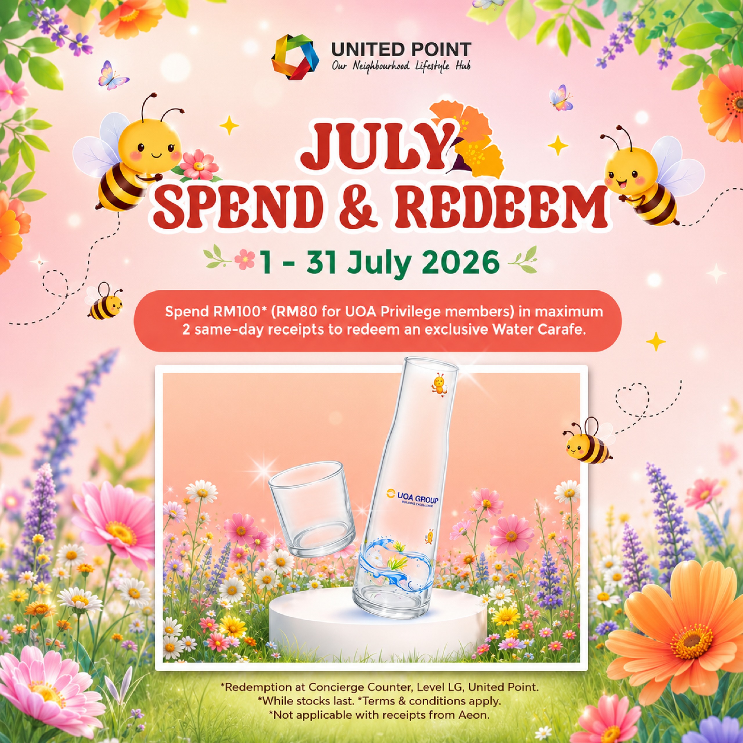 July Spend & Redeem